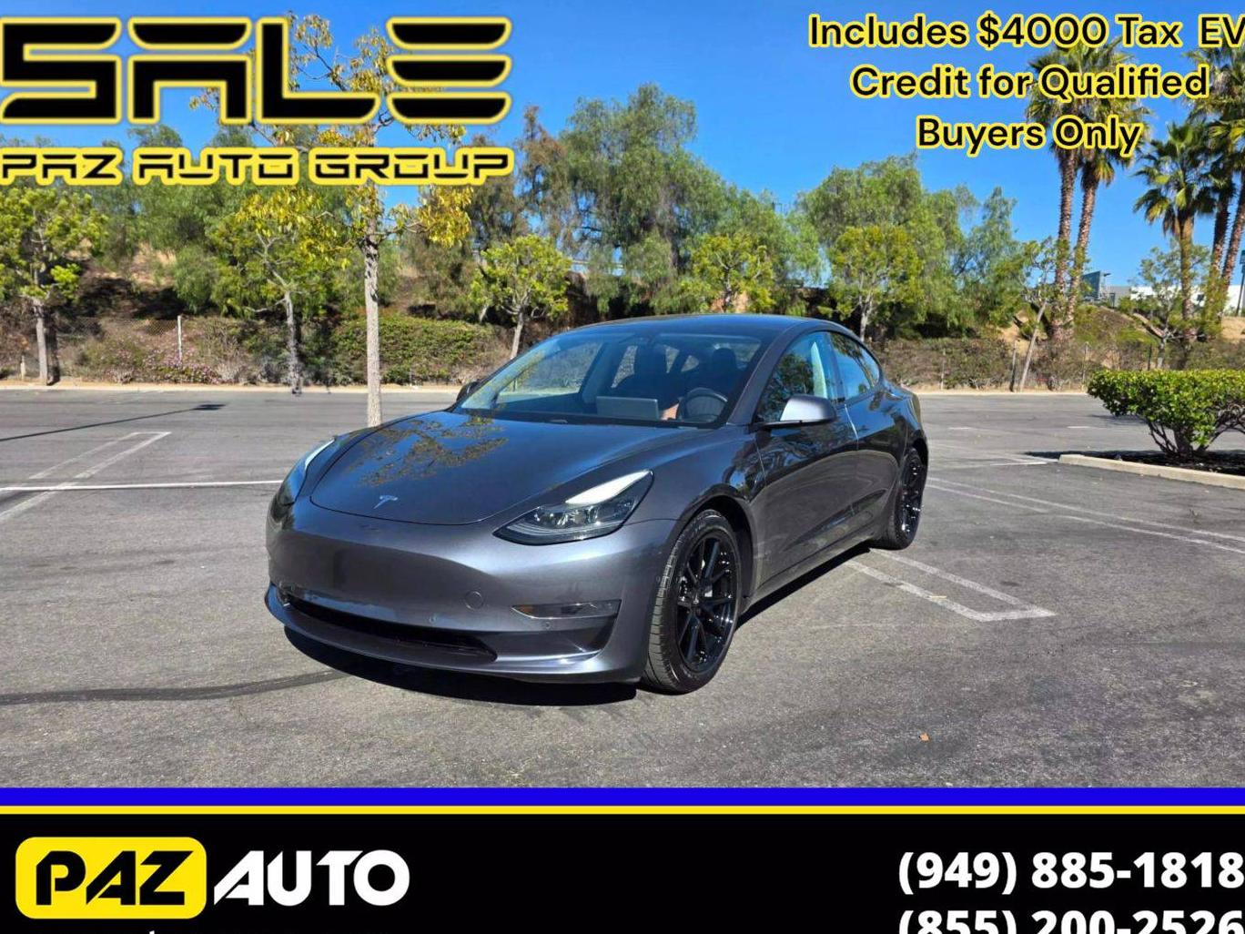 TESLA MODEL 3 2021 5YJ3E1EA1MF937209 image